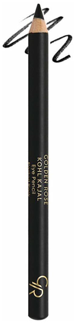 Golden Rose Kohl Kajal Eye Pencil Konturówka Głęboka Czerń 1
