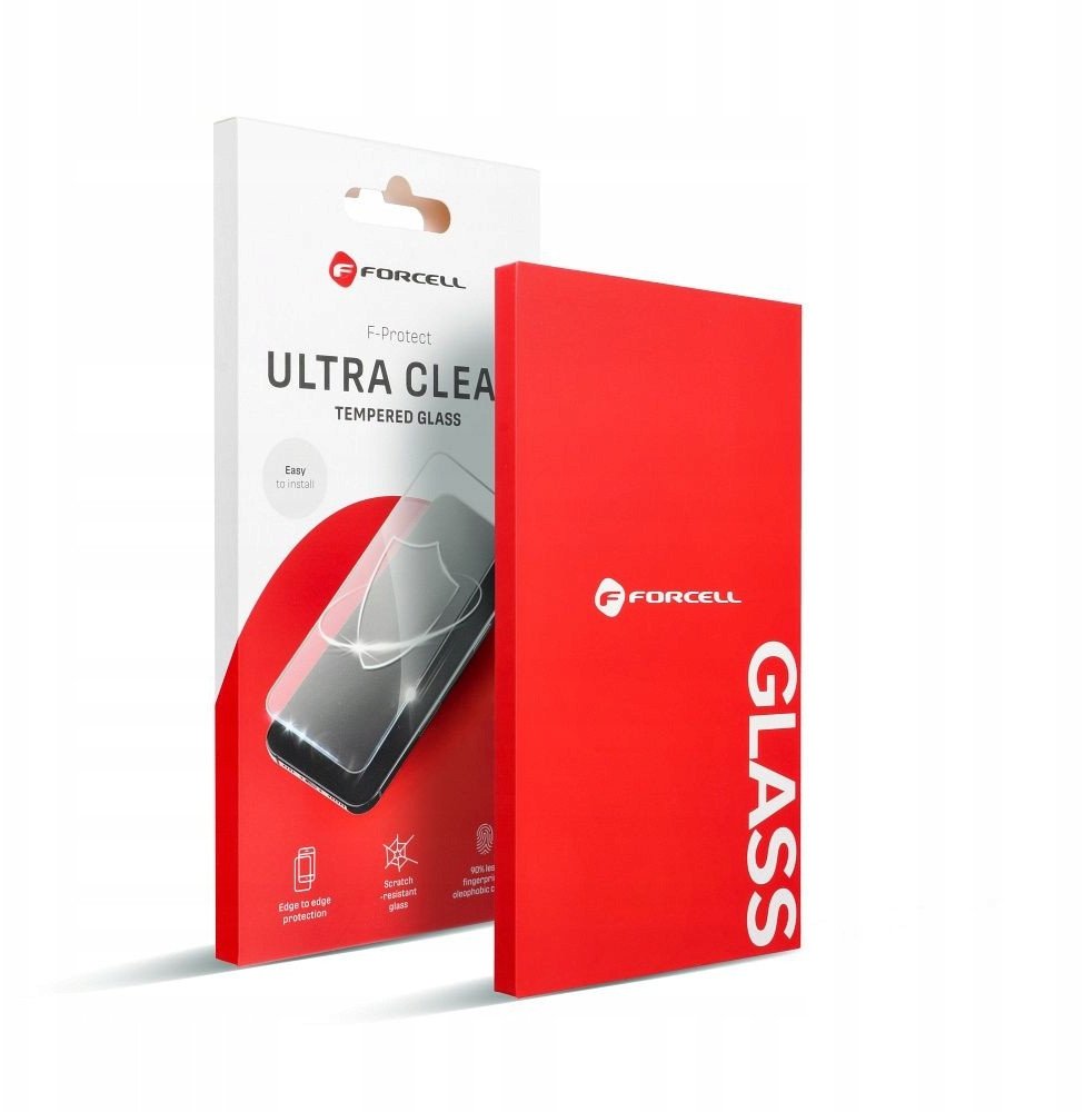 Szkło hartowane Samsung A26 5G Forcell Ultra Clear Glass czarne 1