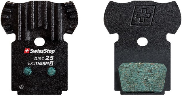 SWISSSTOP Disc brake pad Disc 25  EXOTherm2 Formula RO Racing, T1 Racing,  R1 Racing, R1, C1, CR3, T1, RO, Mega,  The One, RX, RR1, CURA EXOTherm2 Steel 1
