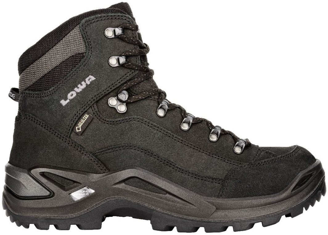 Buty renegade gtx mid-tiefschwarz-uk 9 (43,5) LOWA 1