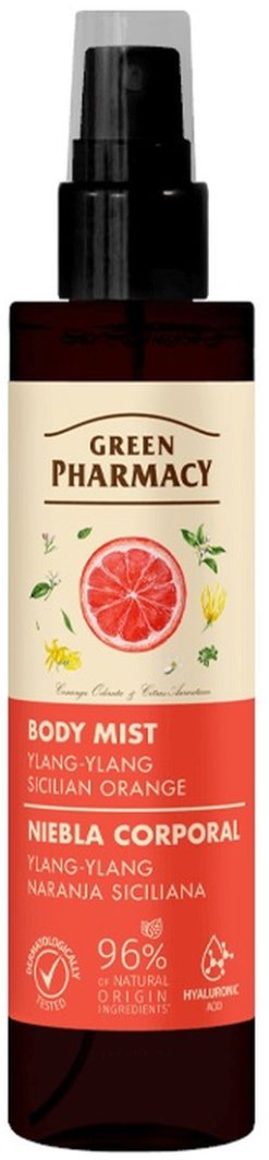 Green Pharmacy Mgiełka do ciała Ylang-ylang i Sycylijska Pomarańcza 150ml 1