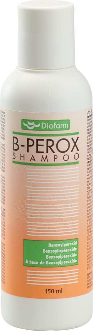Diafarm Benzoylperoxid shampoo 150 ml 1
