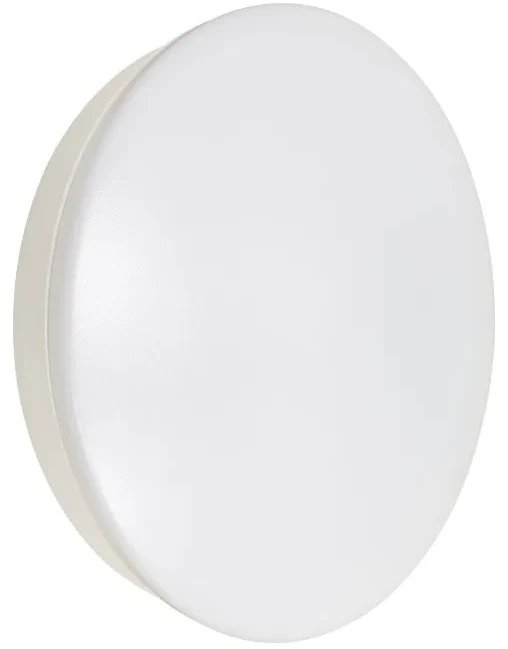 NORDTRONIC ECOtech Plafond Sensor, 12W, 3000/4000/5000K CCT-Switch, Ø250, mat hvid 1
