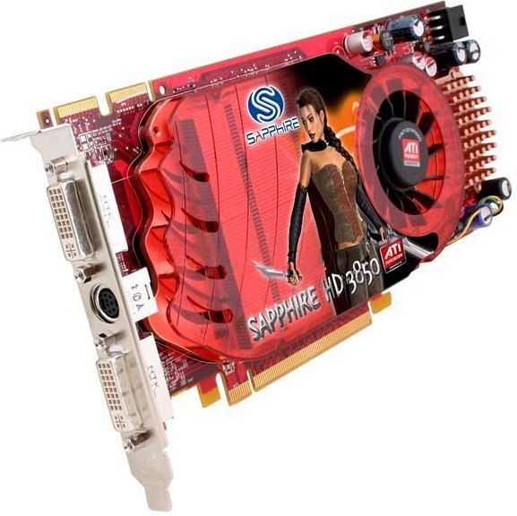 Karta graficzna Sapphire Radeon HD 3850 512MB HD3850 512MB 128bit DDR3 TV DVI 1
