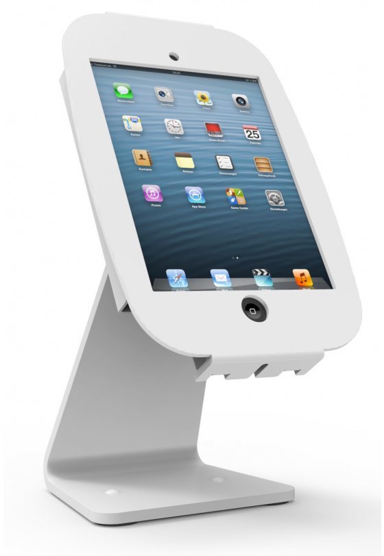 Compulocks iPad Pro 11" (1-4th Gen) Space Enclosure Rotating Counter Stand White, 27.9 cm (11"), iPad Pro 11, White, Aluminium, Round key, 2 pc(s) 1