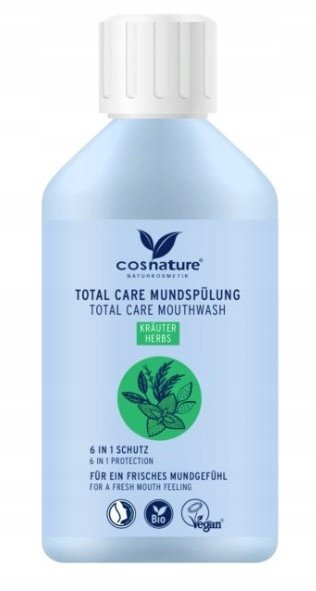 COSNATURE_Total Care Mouthwash płyn do płukania ust 6w1 Ziołowy 300ml 1