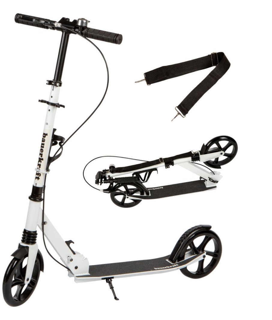 Duża składana hulajnoga 95-105cm hamulec ręczny 1