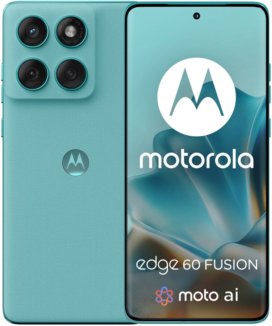 Smartfon Motorola Edge 60 Fusion 5G 8/256GB Turkusowy  (PB7E0034SE) 1
