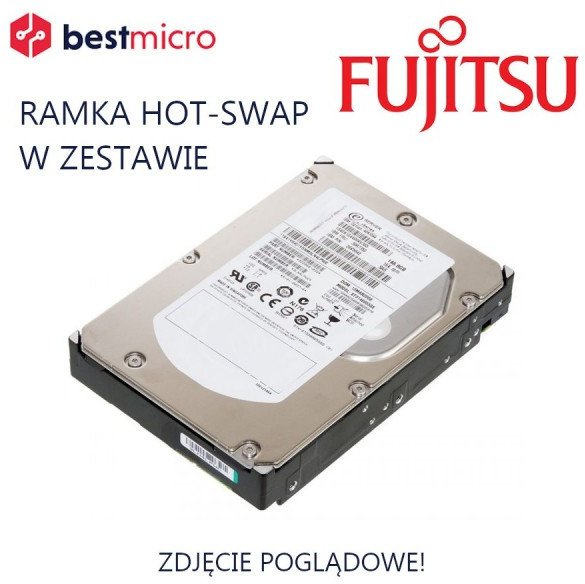 FUJITSU DYSK HDD SAS 300GB 2.5" RX300 S7 - A3C40106735 - Refabrykowany 1