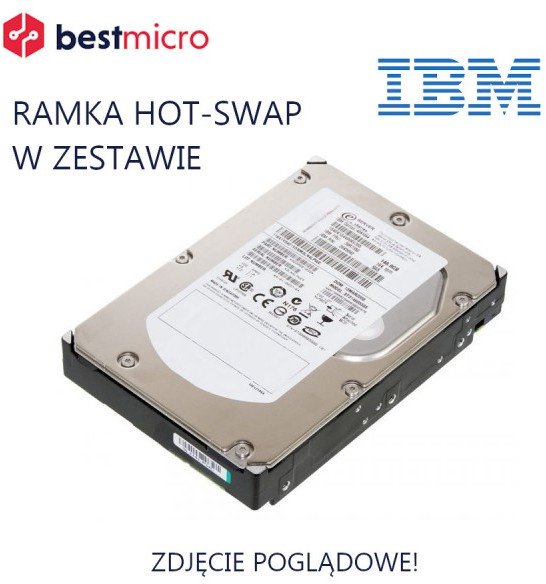 IBM Dysk HDD DISK UNIT 8.58GB 10K RPM - 21P6857 - Refabrykowany 1