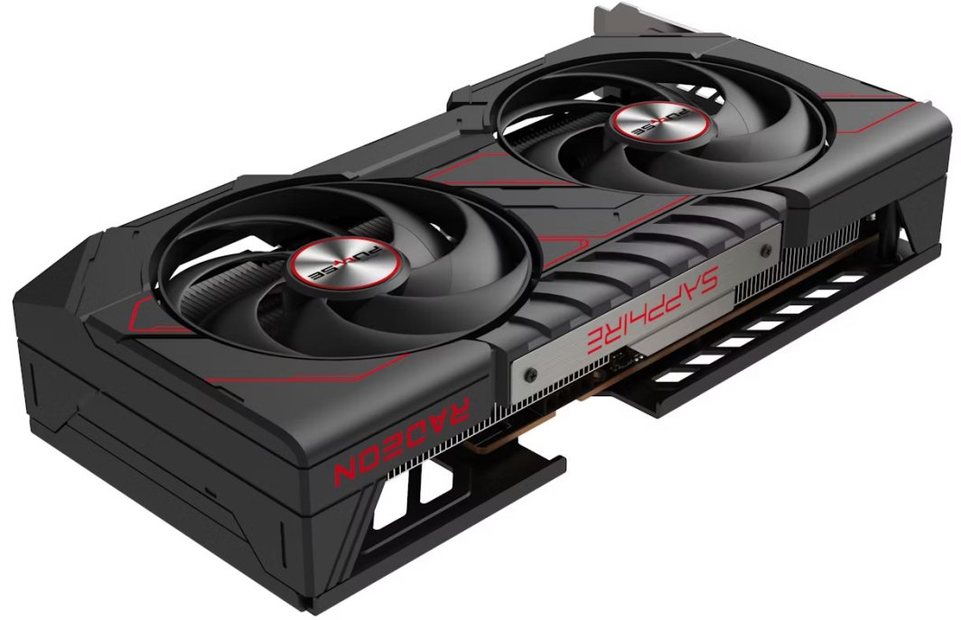 ［美品］AMD SAPPHIRE PULSE Radeon RX9070XT Sapphire Pulse Radeon RX 9060 XT 16GB GDDR6 (11350-03-20G) - Karta