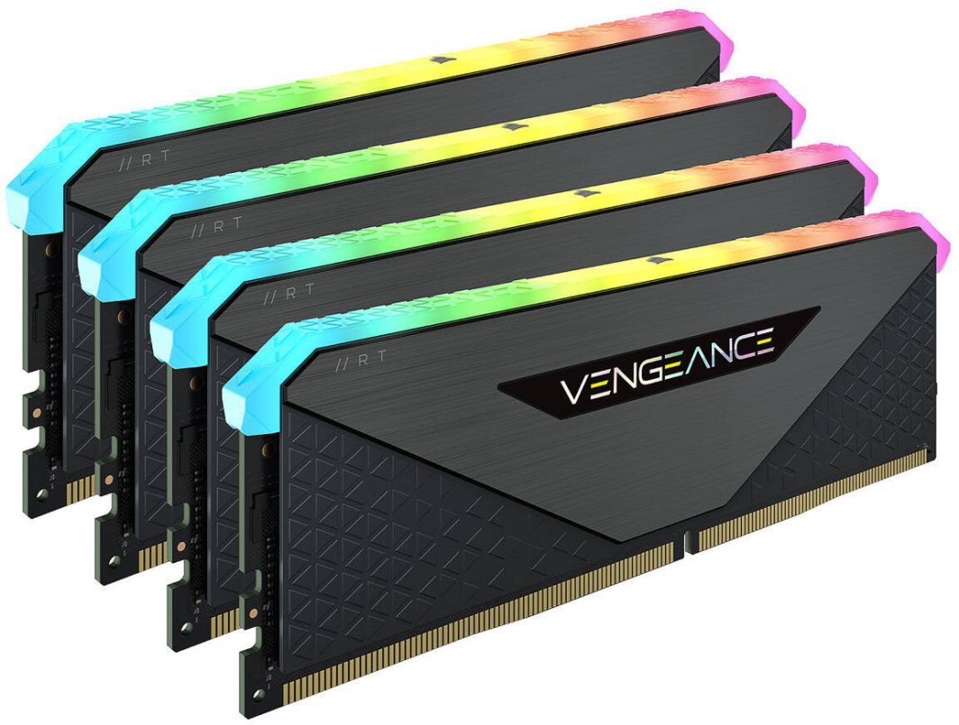 Pamięć RAM Corsair Vengeance RGB RT 32GB (4x8GB) DDR4 3600MHz CL18 (CMN32GX4M4Z3600C18) 1