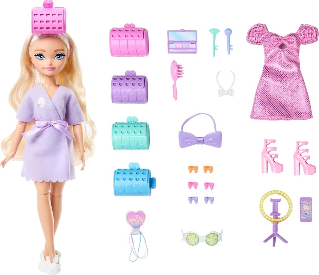 Lalka Barbie Mattel Dream Besties Malibu + akcesoria do stylizacji (JGG38) 1