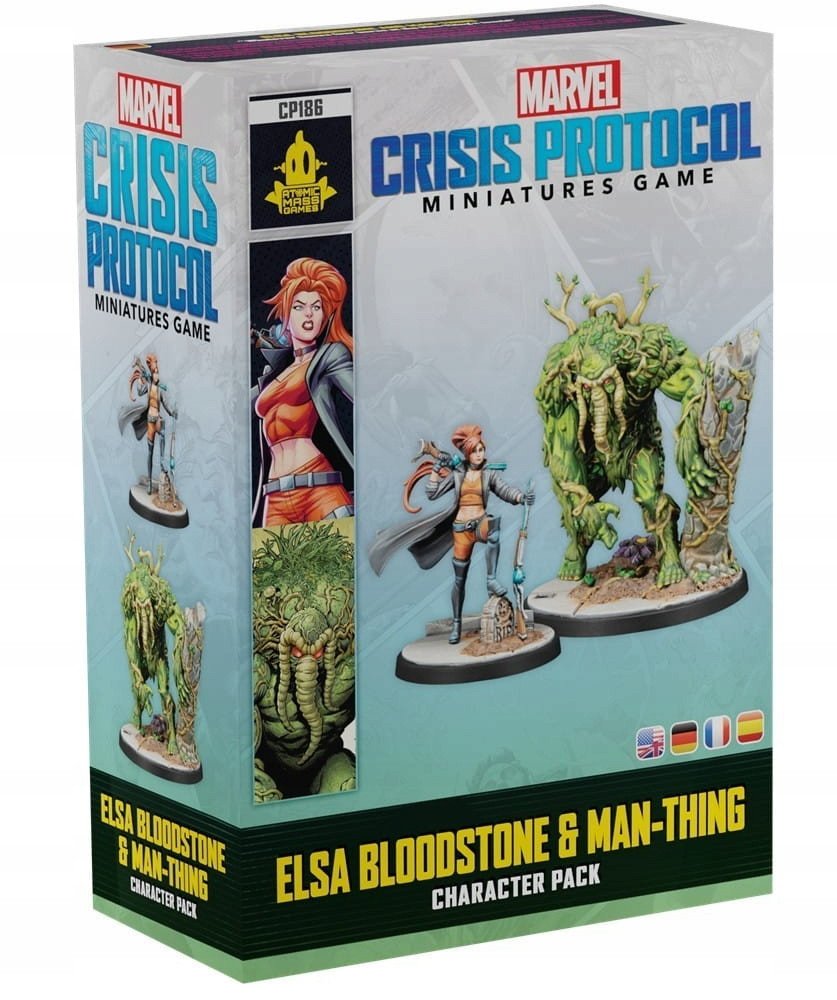 Marvel: Crisis Protocol - Elsa Bloodstone & Man-Thin Character Pack 1