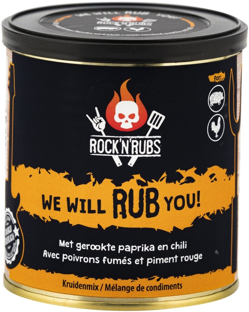 ROCK N RUBS - We will Rub you 140g MHD 06/26 1