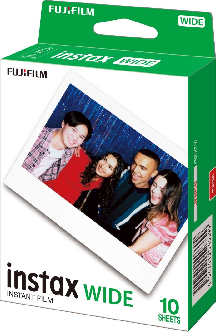 1 Fujifilm Instax wide Film glossy                       NEU 1