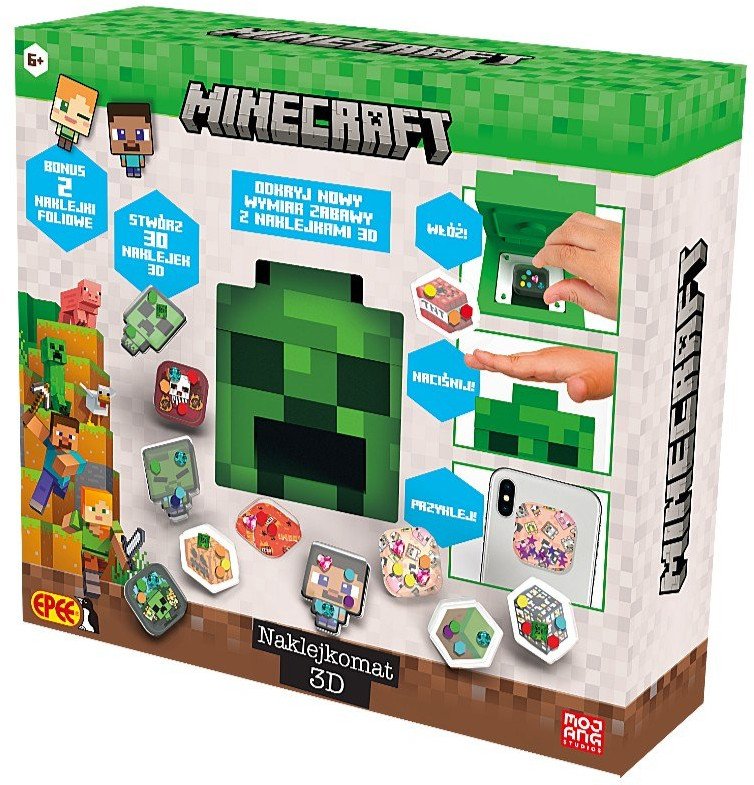 Naklejkomat 3D Minecraft 1