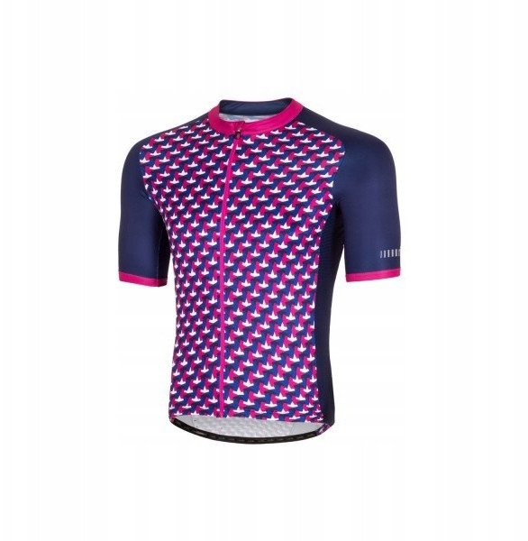 Koszulka rowerowa zeroRH+ Passion DARK BLUE/FUCSIA - XXL 1