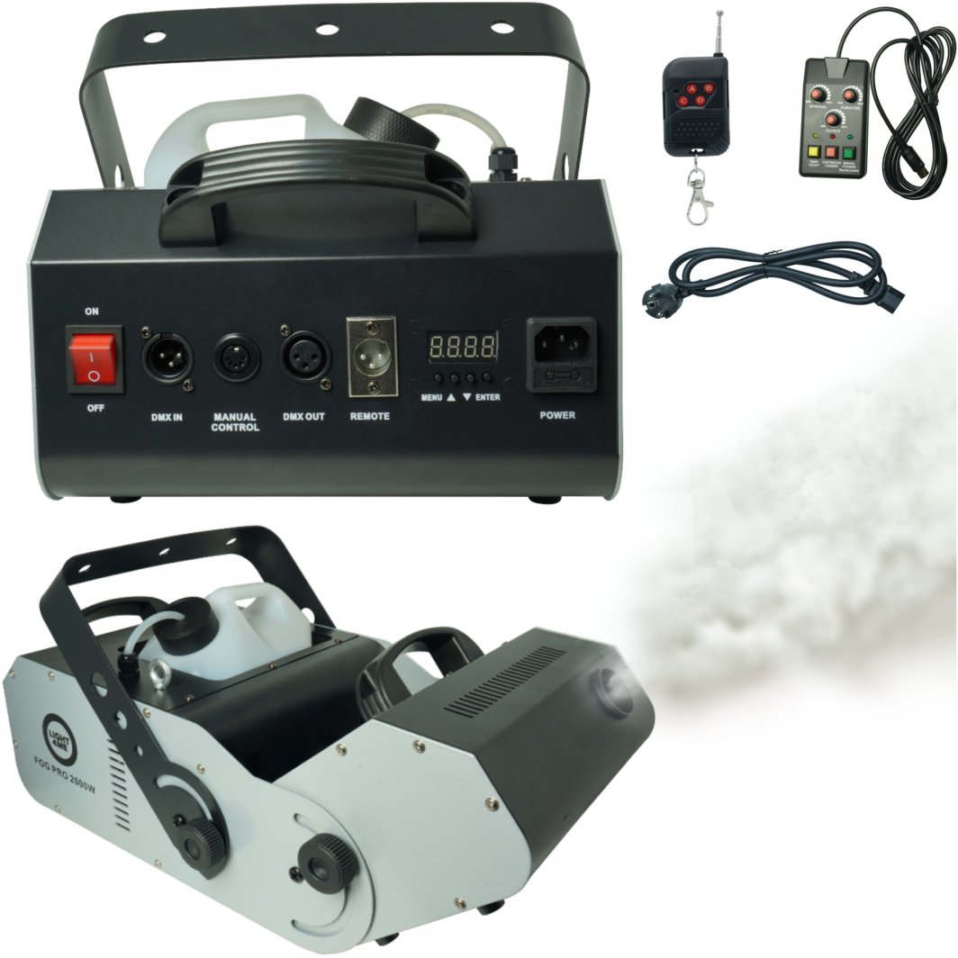 LIGHT4ME FOG PRO 2000W generator wytwornica dymu m 1
