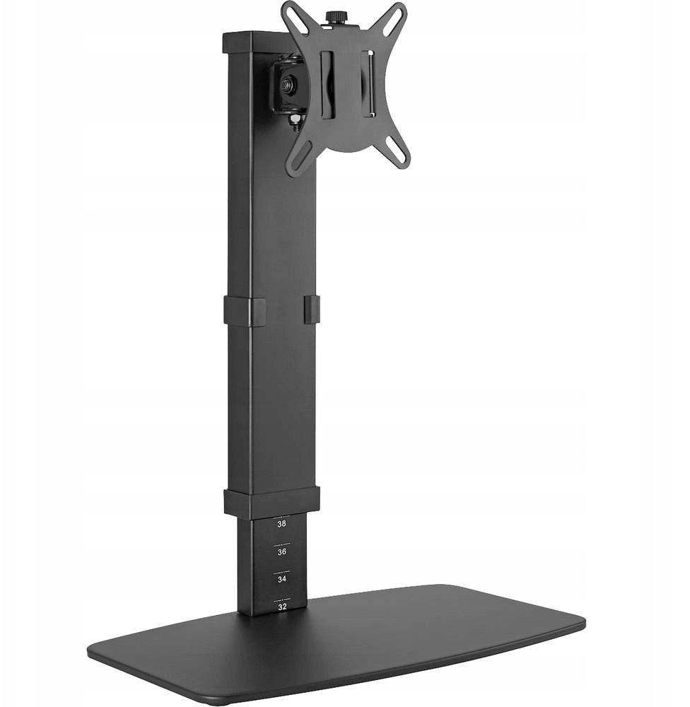 MyWall HL 55 L höhenverstellbarer Monitorständer für Hoch- und Querformat 1