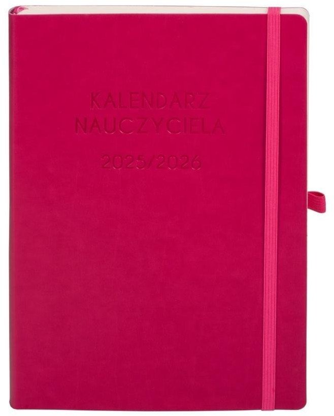 Kalendarz 2025/2026 B5 nauczyciela TDW fuksja 1