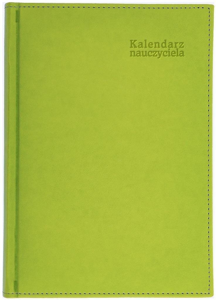 Kalendarz naucz. 2025/26 A5 tyg. Vivella seledyn 1