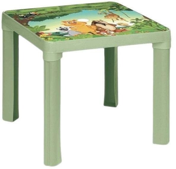 Stolik plastikowy pastel pistacja 1