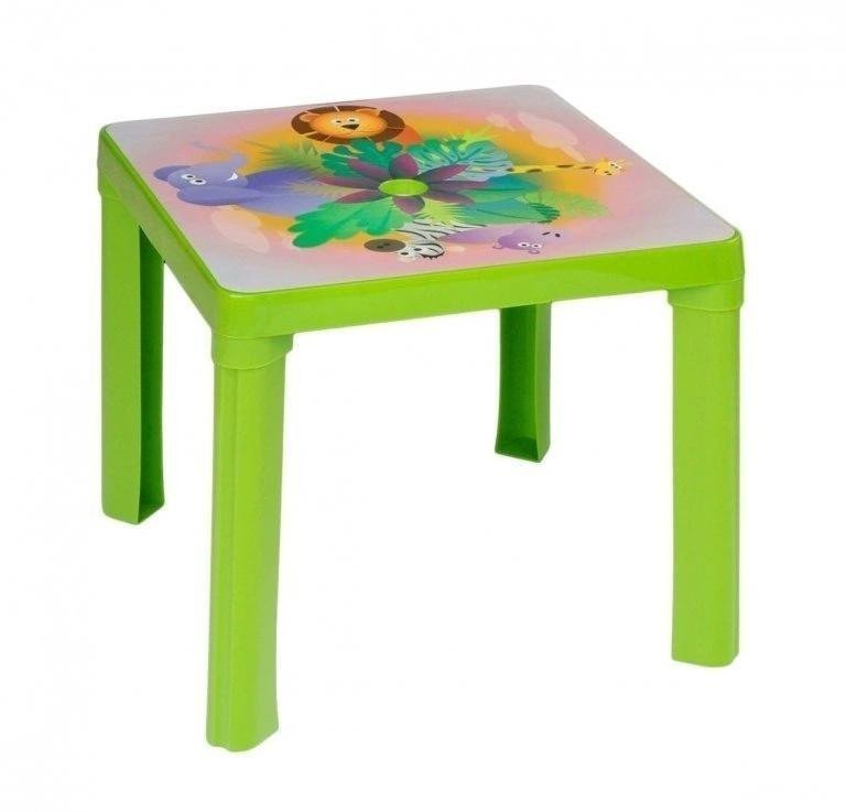 Stolik plastikowy zielony 1
