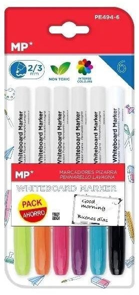 Marker do tablic 2,0/3,0mm 6 kolorów 6szt 1