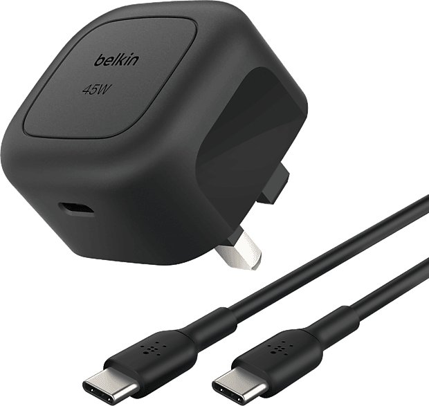 Belkin BOOST Charge USB-C 45W PD PPS+USB-C Kab.sw.WCA013kq1MBK-B6