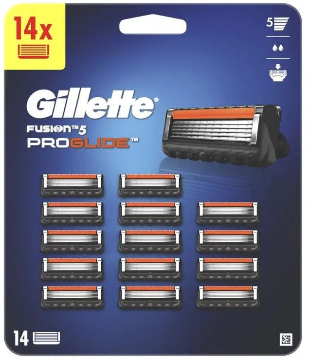 Skustuvo galvutės Gillette Fusion Proglide, 14 vnt. 1