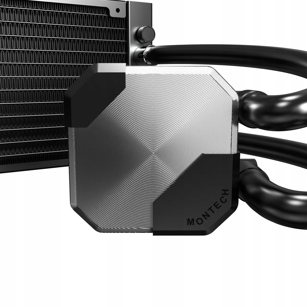Montech Montech Hyper Flow Silent 240 Black zestaw AIO