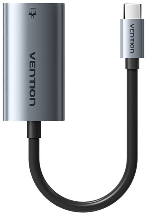 Adapter Vention USB-C do Gigabit Ethernet 0.15m 1