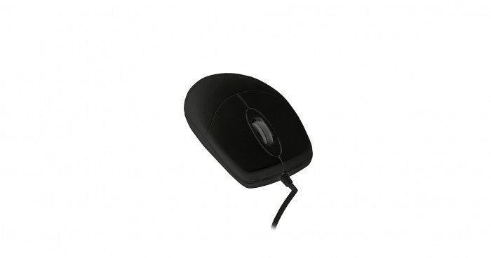 cherry WASHABLE SCROLL WHEEL MOUSE/WATERTIGHT USB BLACK 1