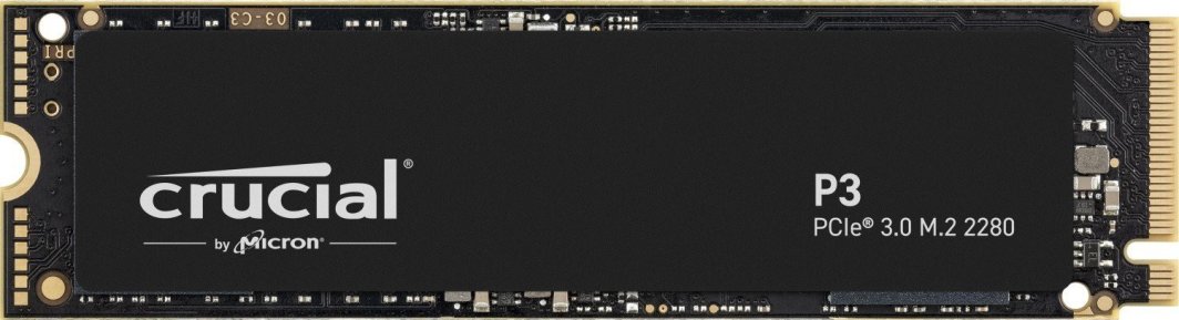 Dysk SSD Crucial P3 1TB M.2 2280 PCI-E x4 Gen3 NVMe (CT1000P3SSD8T) 1
