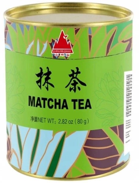 Herbata zielona Matcha w proszku 80g - Shan Wai Shan 1