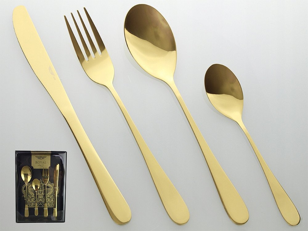 Pinti Inox Įrankių rinkinys PRINCESS GOLD (24 vnt) 1