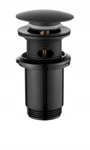 Invena mosiężny korek click-clack, czarny SC-B1-174-V 1