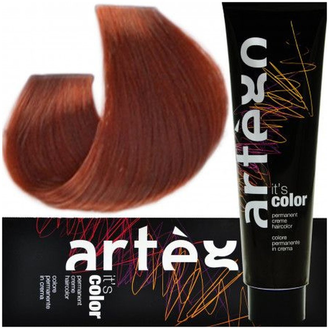 Artego Its Color Farba do włosów w kremie 150ml Intensywny Miedziany Blond (7.44 - 7KK) 1