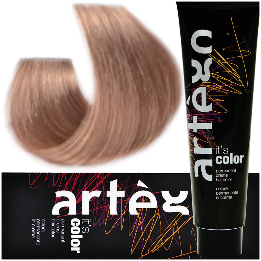 Artego Its Color Farba do włosów w kremie 150ml Bardzo Jasny Delikatny Fioletowy Blond (9.02 - 9NV) 1