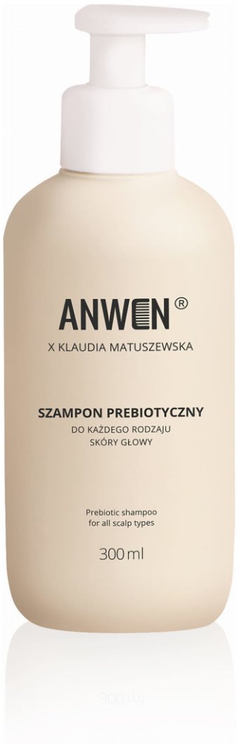 Anwen x Klaudia Matuszewska Szampon prebiotyczny przeznaczony do codziennego stosowania, dla każdego typu skóry głowy 300ml 1