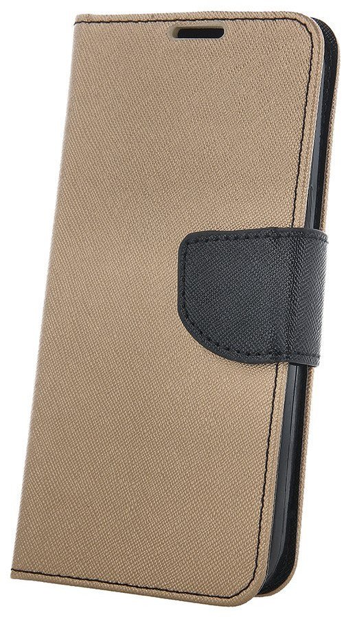 Etui Smart Fancy do Motorola Moto E22 czarno-złote 1
