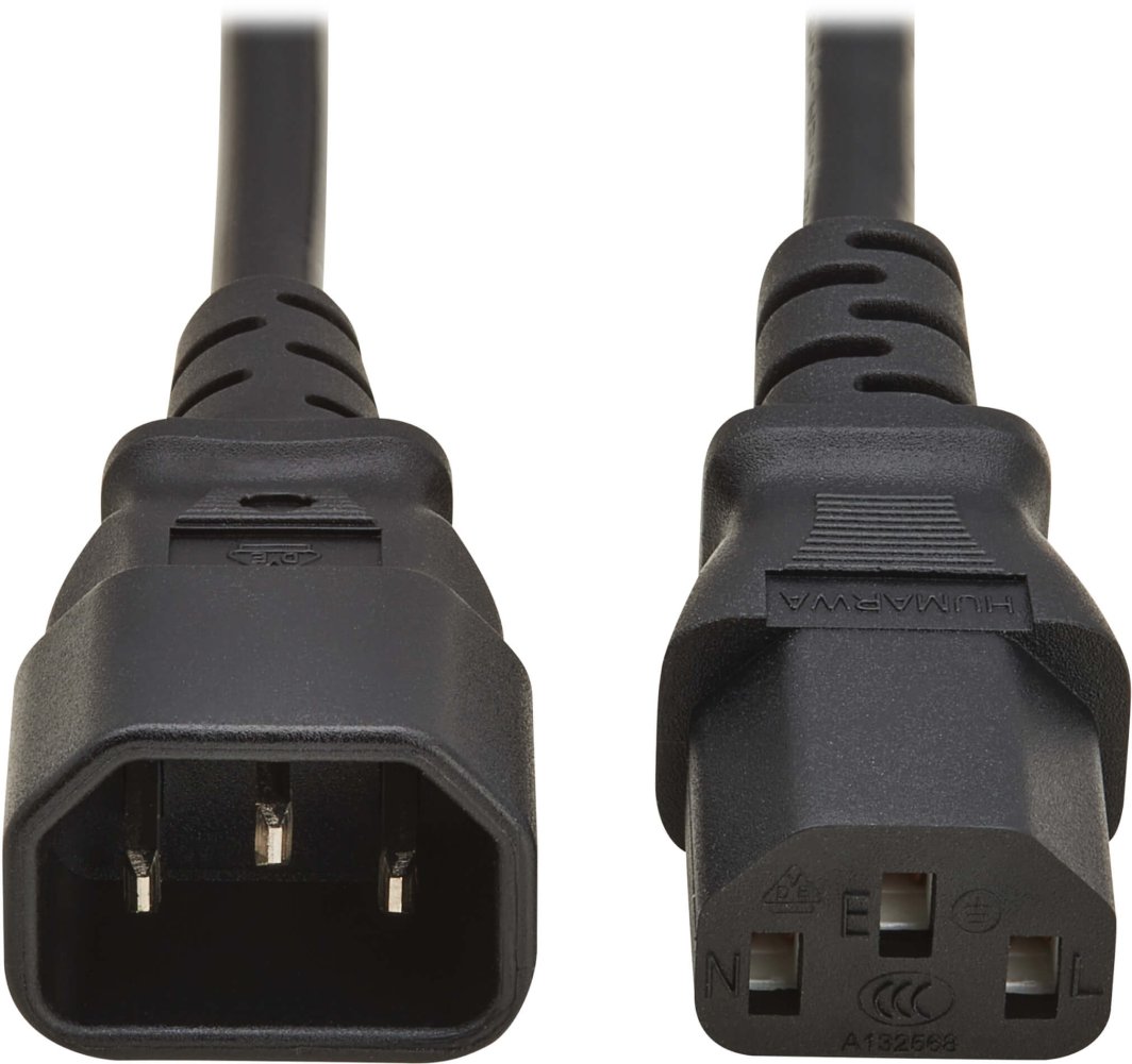 Eaton P004-05M-EU kabel zasilające Czarny 5 m IEC C13 IEC C14 1
