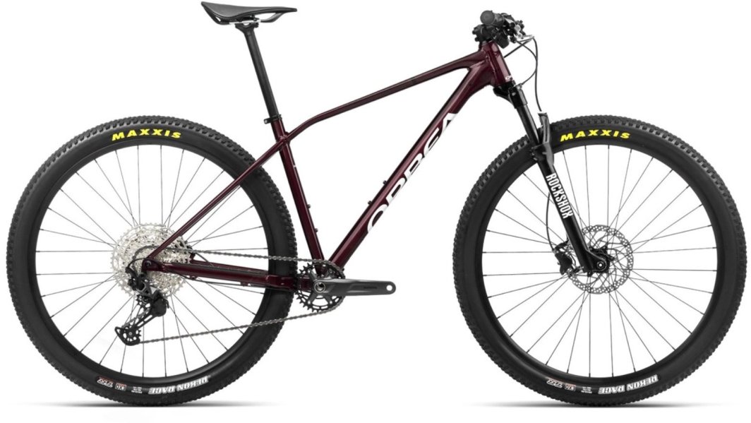 Rower górski Orbea MTB ALMA H20 L Burgundy Red-Ivory White one size 1