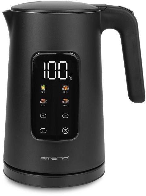Emerio Wasserkocher 1,7 l schnurlos Design, Digitales Displ. 1