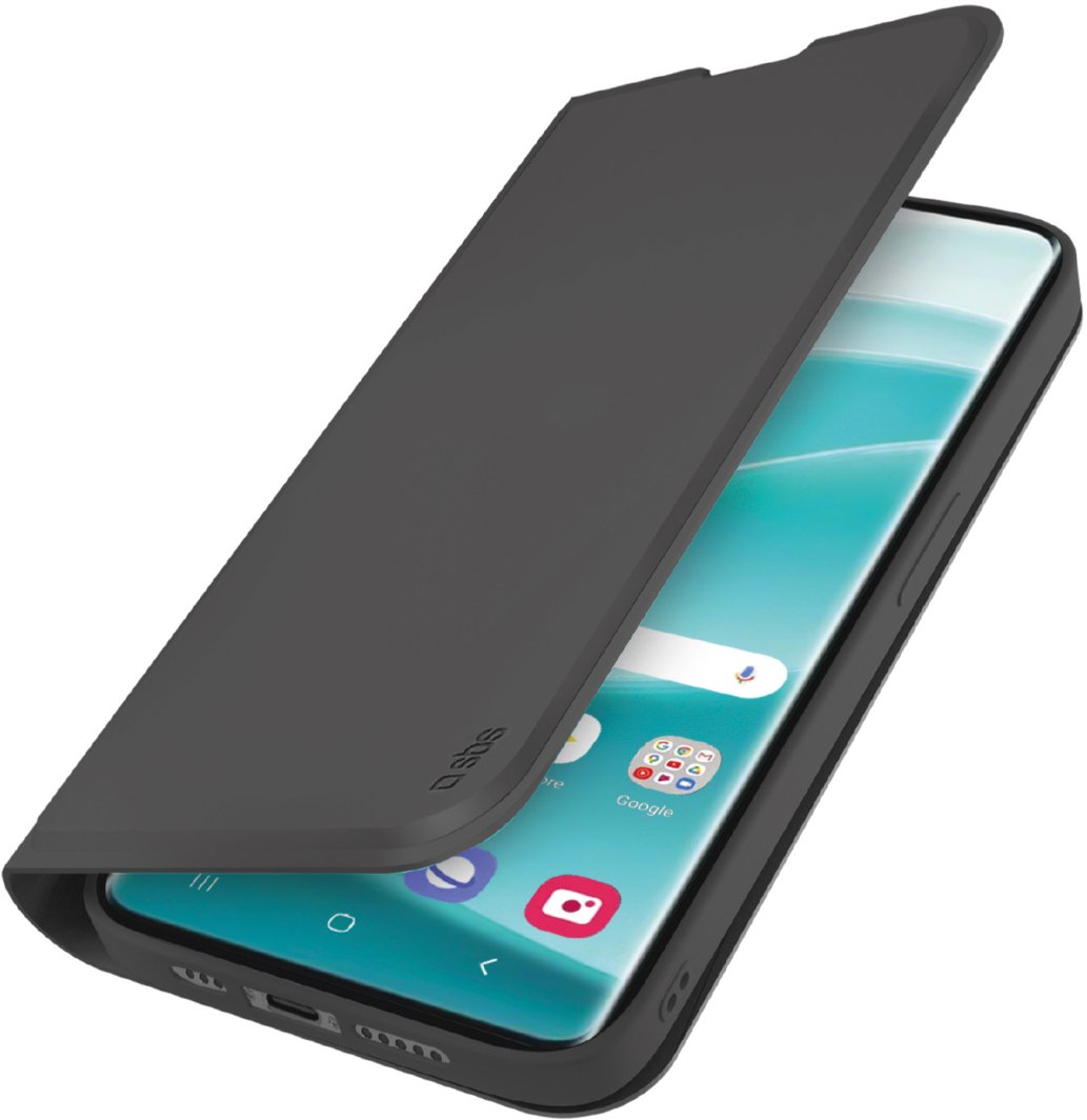 SBS Wallet Stand Xiaomi Redmi Note 14 Pro+ 5G schwarz 1