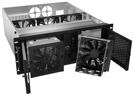 lanberg Obudowa serwerowa ATX 520/12 19 ''/4U 1