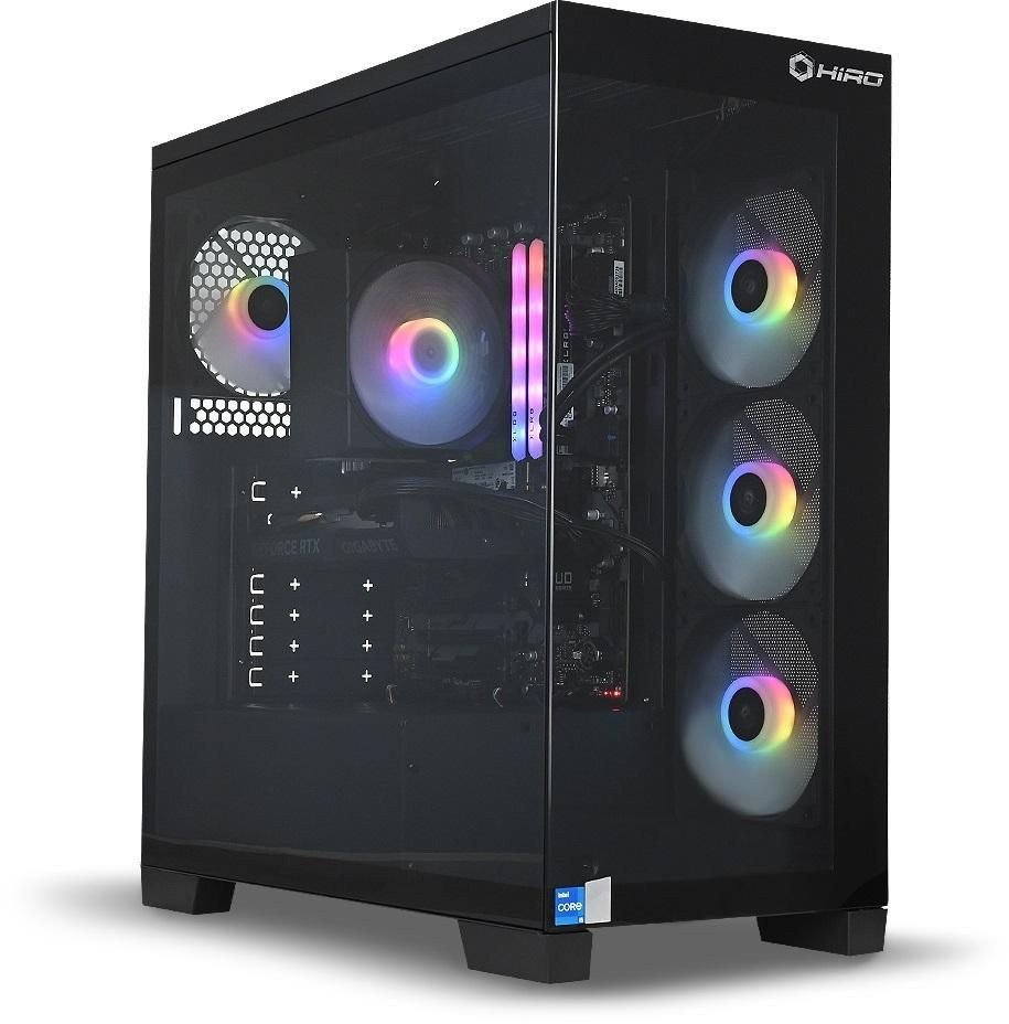Komputer HIRO Aurora AMD Ryzen 7 7700, RTX 5060 8GB, 16GB RAM, 1TB SSD, WIFI, W11H 1