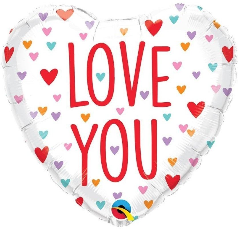 Balon foliowy Love You Little Hearts 46cm