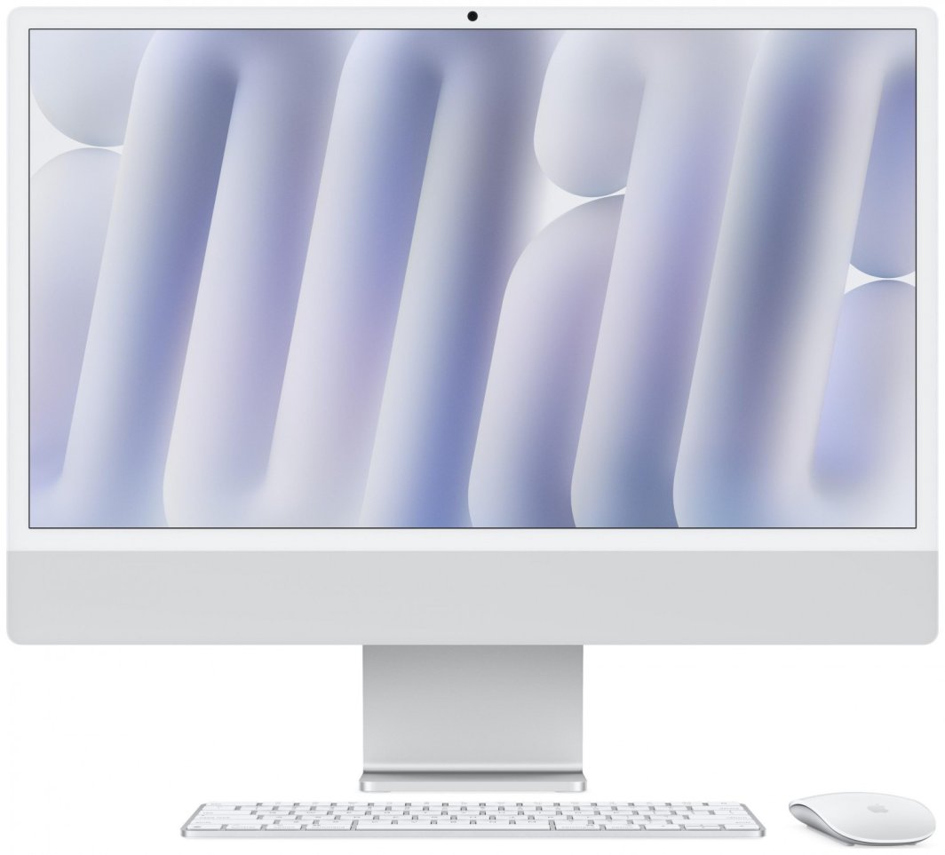 Apple iMac - M4 (8/8) | 24" | 24GB | 256GB | Srebrny 1